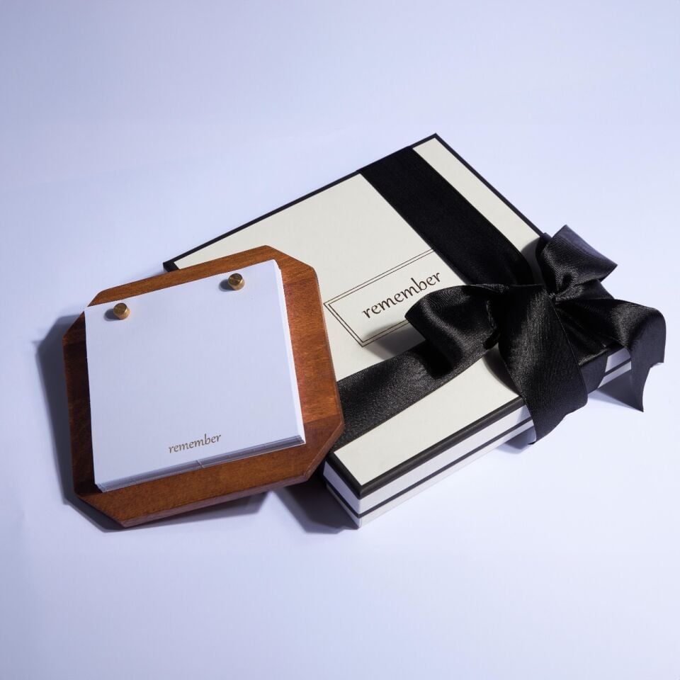 Design Desktop Beech Notepad