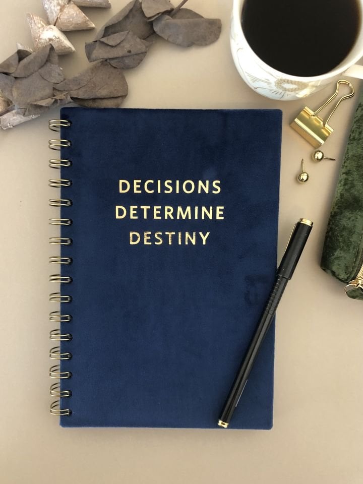 Decisions Determine Destiny Defter