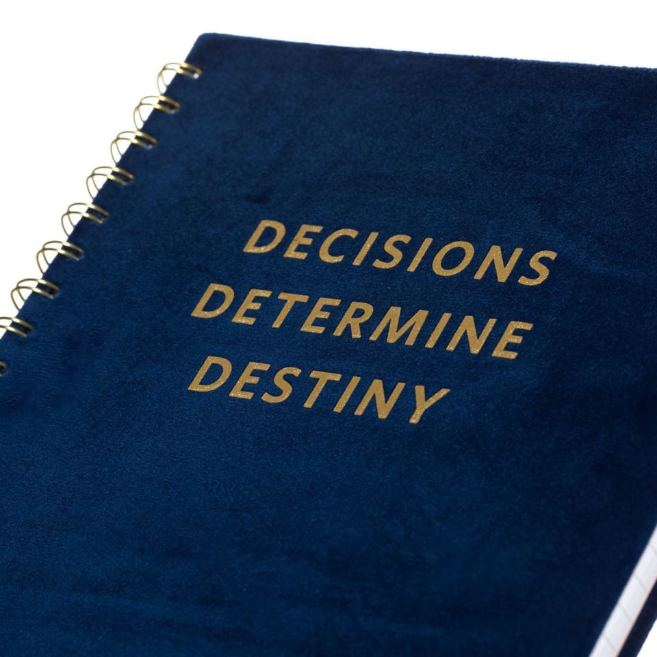 Decisions Determine Destiny Defter