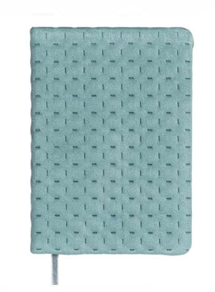 Petrol Kadife Dokulu Defter